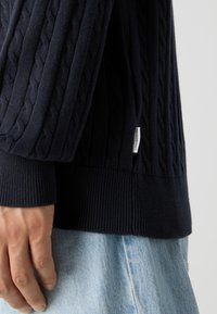 Lindbergh 1/2 ZIP - Strickpullover - navy