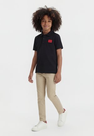 HUGO Kids SHORT SLEEVE POLO - Polo majica - black