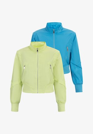 Mo, 2-PACK - Summer jacket - blau limette