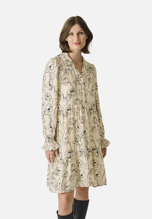 Noa Noa MIRABELNN - Freizeitkleid - print offwhite black