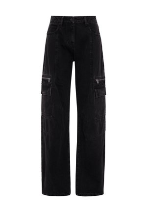 WRSTBHVR, WRSTBHVR PANTS KALIA V2 JEANS - Coupe large - black washed