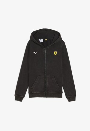 Sudadera con cremallera - black