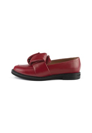 CROSS THE LINE - Loaferit/pistokkaat - red