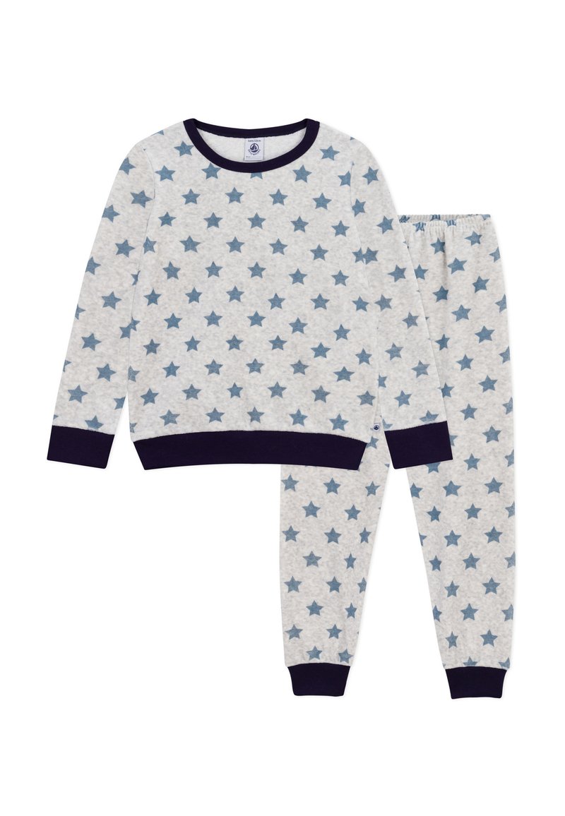 Petit Bateau SET - Pyjama - beluga adriatic