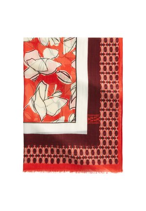 Écharpe - multi burnt red