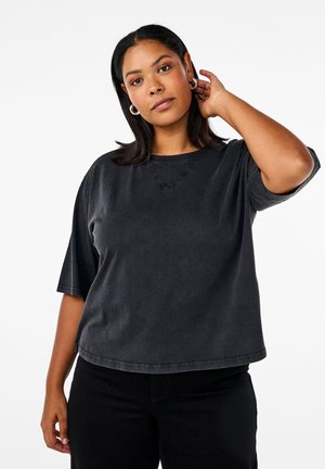 BOXY  - Základné tričko - grey washed