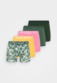 Unausgewählt, pink/yellow/green