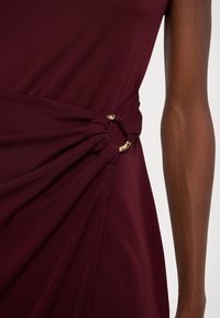 Lauren Ralph Lauren ATALIE SHORT SLEEVE DAY DRESS - Pārliekama kleita - pinot noir