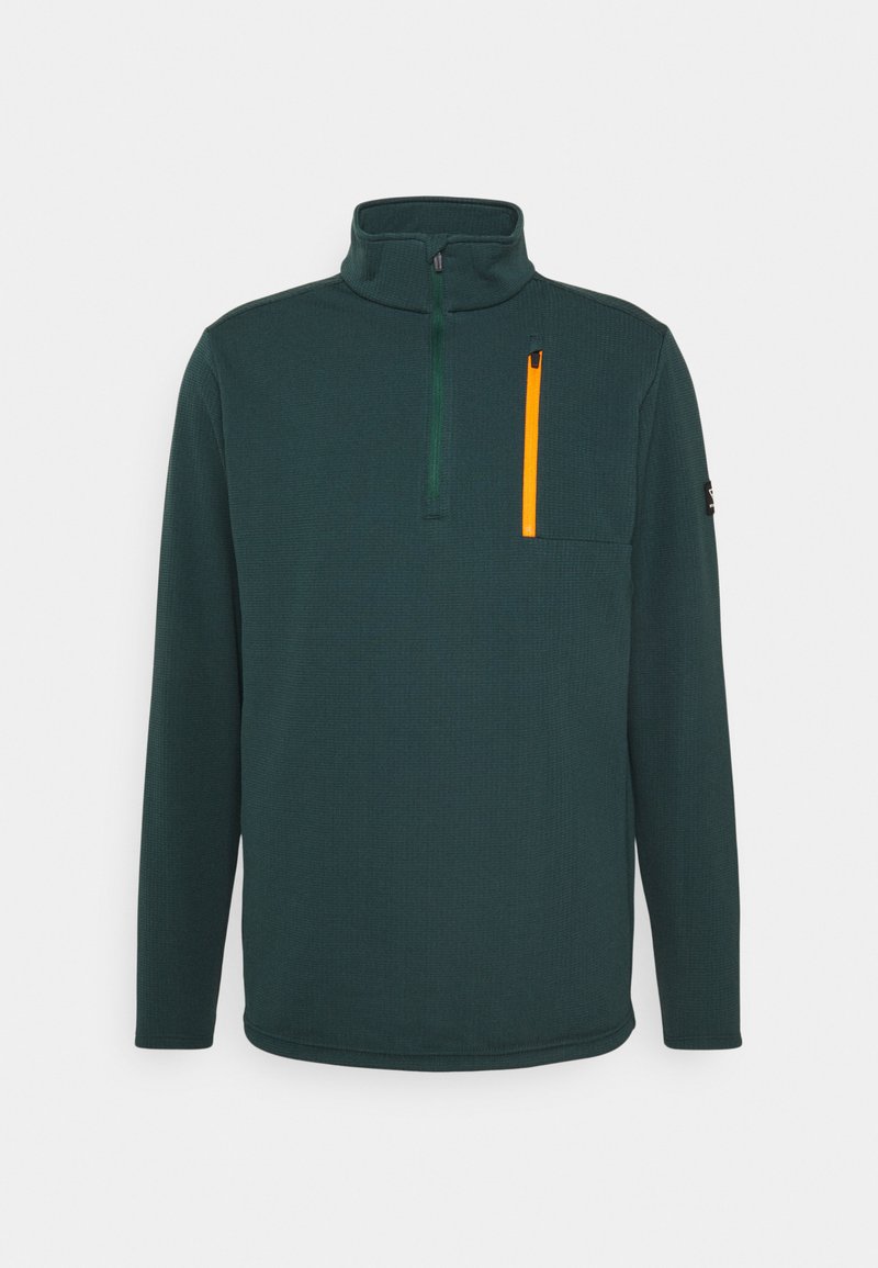 brunotti Fleece trui donkergroen brunotti Fleece trui donkergroen