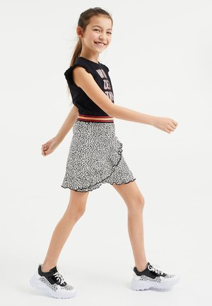 MET DESSIN EN VOLANT - Robe en jersey - multi-coloured