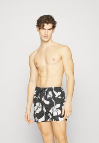 Only & Sons - ONSTED LIFE SWIM FLORAL - Zwemshorts - dark navy Miniatuurafbeelding 1