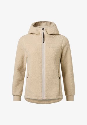 Swedemount, LOFOTEN PILE JACKET W - Flísová bunda - beige