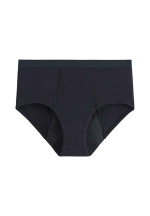 WITH SUPER ABSORBENCY – HIPHUGGER - Period underwear - black