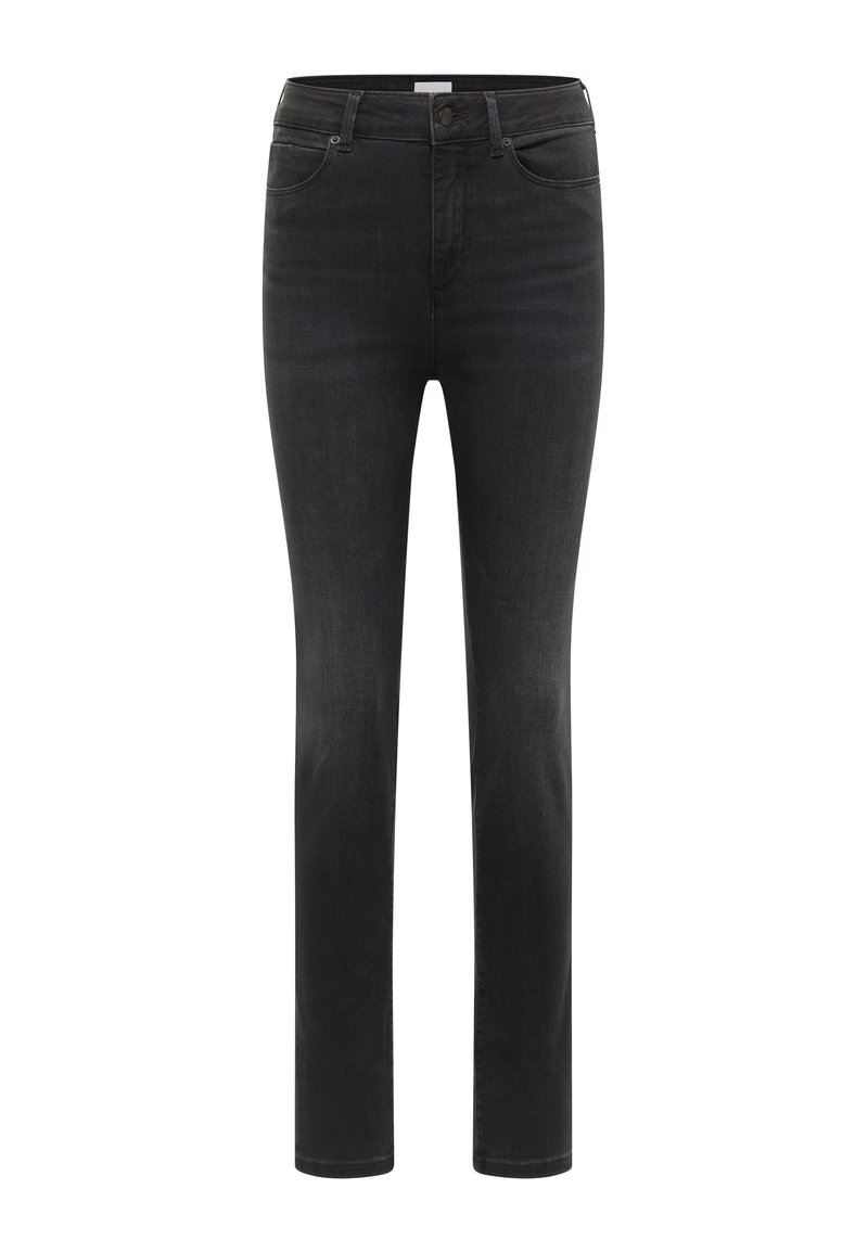 mustang Slim fit jeans donkergrijs