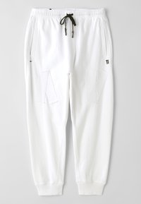 11 BY BBS CONSTRUCTED JOGGER - Tracksuit bottoms - white