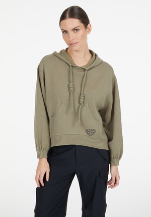 Kapuzenpullover - khaki