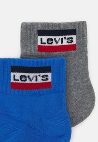 Levi's® MID CUT LOGO 2 PACK - Meias - palace blue