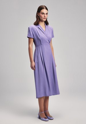 PLEATED - Day dress - lilac