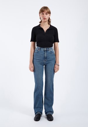 Dr.Denim, MOXY HIGH STRAIGHT - Straight leg jeans - cape mid used vintage