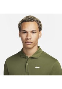 Nike Performance SOLID - Polo - rough green white
