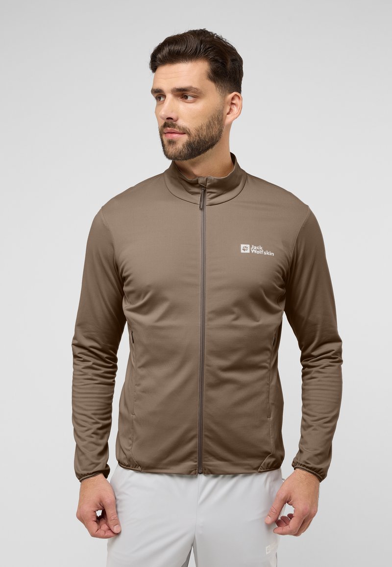 Jack Wolfskin PRELIGHT TRAIL - Trainingsjacke - cold coffee