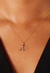 Lucardi ALPHABET MIT DIAMANT - Pendentif - gold coloured