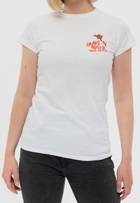 Paradiso Clothing GUNS N' ROSES LIES LIES LIES - Print T-shirt - white