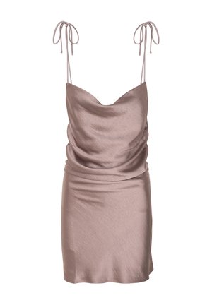 WRSTBHVR, WRSTBHVR DRESS SELDA DRESS - Cocktailkleid/festliches Kleid - taupe gray