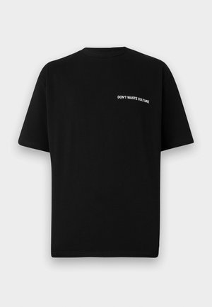 Don't Waste Culture QUINLAN UNISEX - Print T-shirt - black