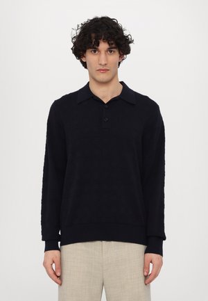 Strikkegenser - navy