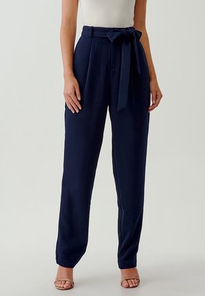 ALANA - Tygbyxor - navy blue