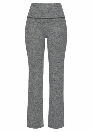 THERMOHOSE - Tracksuit bottoms - grau meliert