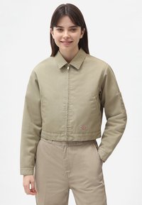 Dickies - EISENHOWER CROPPED - Kerge jope - khaki Väikepilt 1