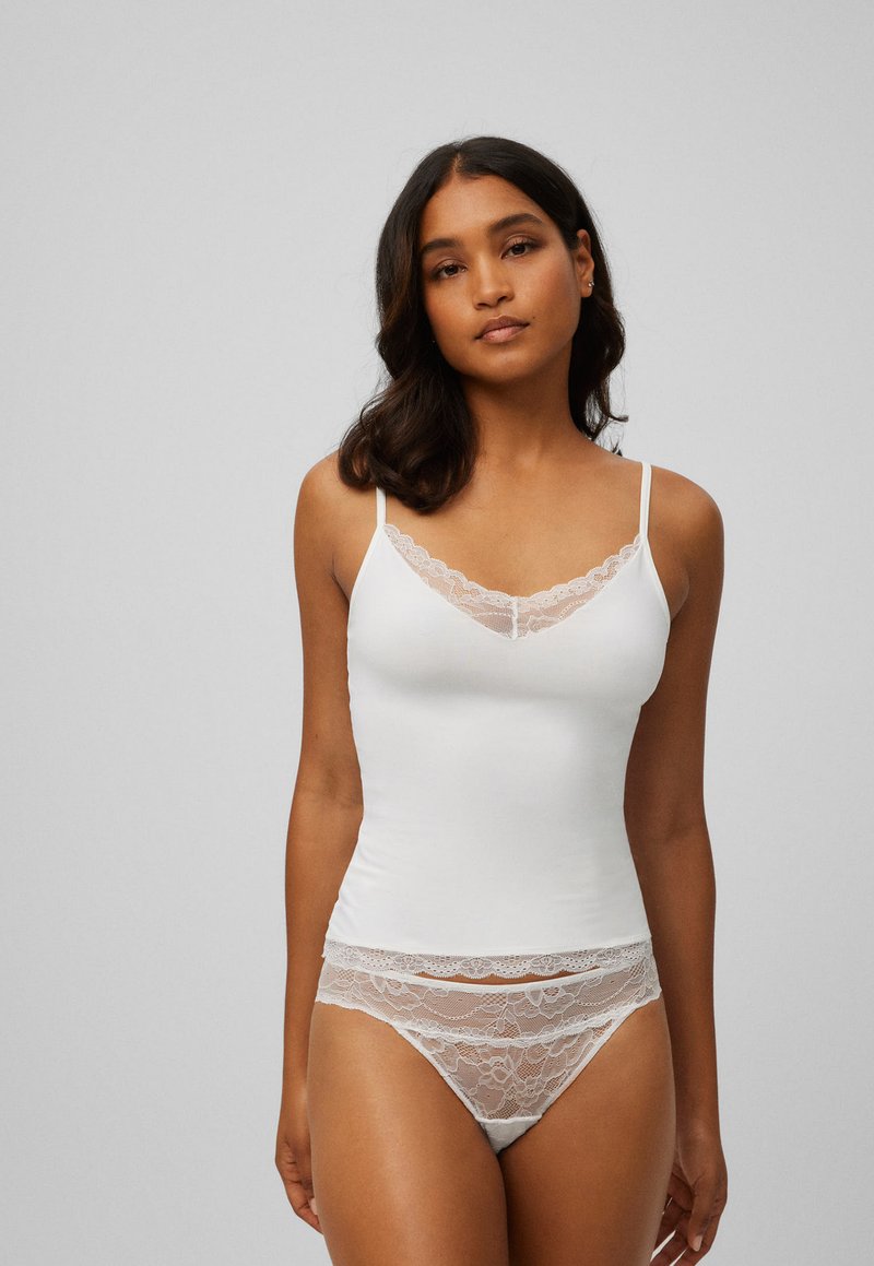 Ysabel Mora TIRANTES DETALLE - Camiseta interior - white