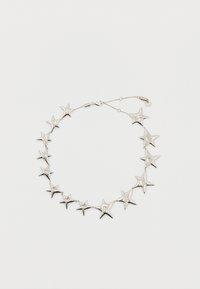 ROCK STAR SINGLE NECKLACE - Ogrlica - shiny silver-coloured