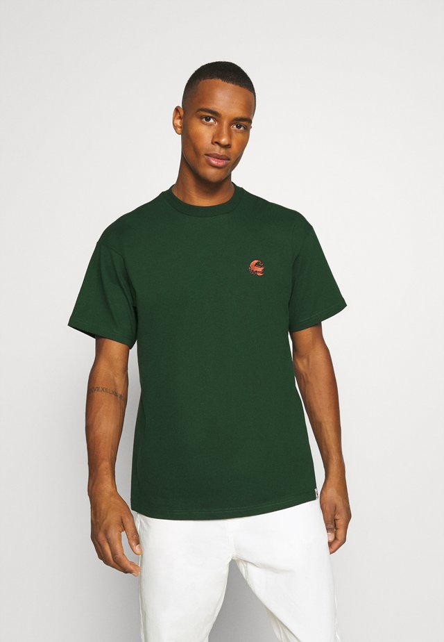 SCORPIONS - T-shirt imprimé - bottle green/cinnamon