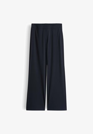 someday., SOMEDAY WIDE LEG PANTS CHARLIE WIDE DETAIL - Pantalon classique - ocean