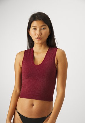 ONLY ONLISABELLA SEAMLESS  - Brassière - cabernet/gold