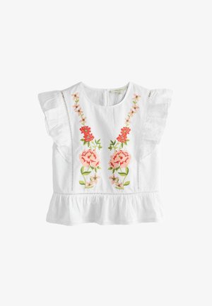 Laura Ashley, Bluse - white pink