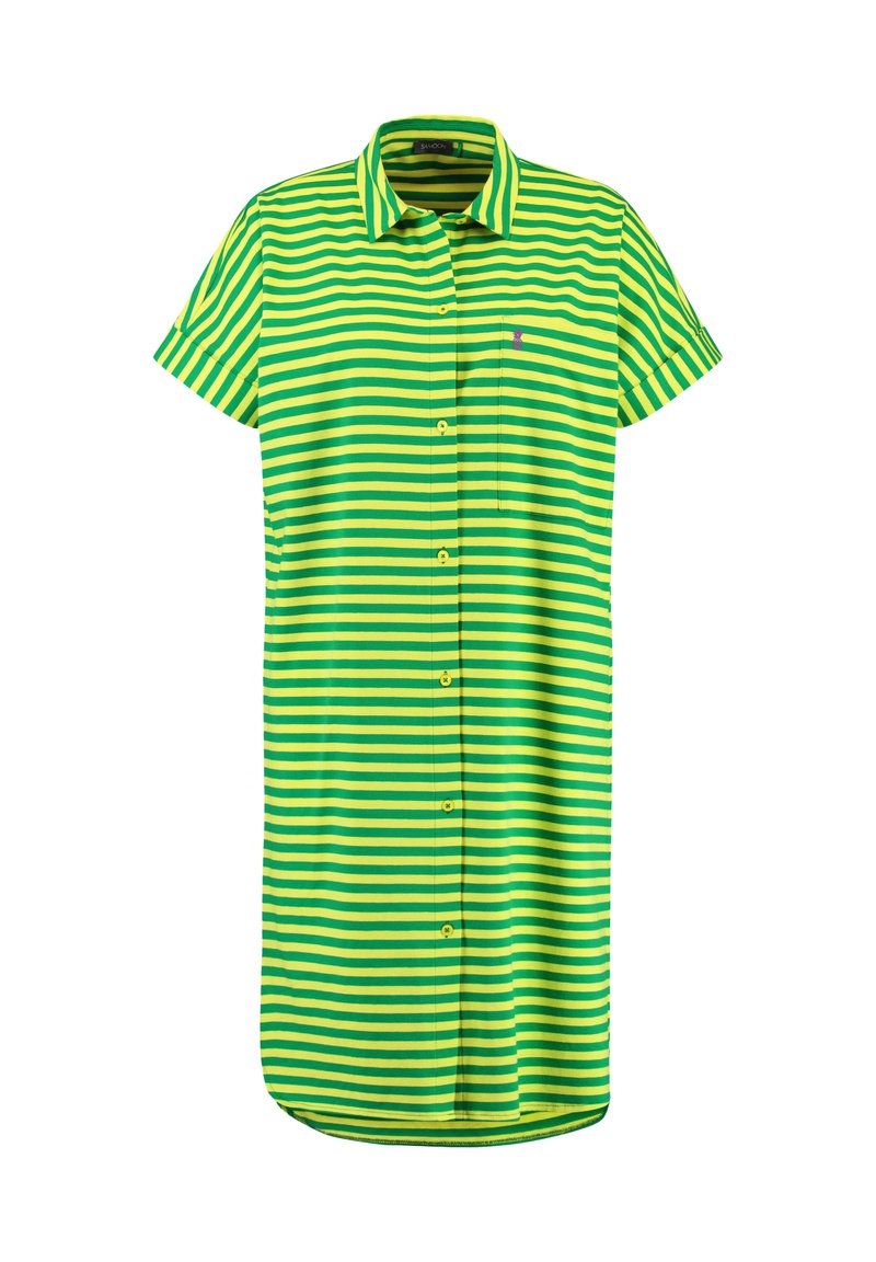 Samoon Blousejurk lichtgroen Samoon Blousejurk lichtgroen