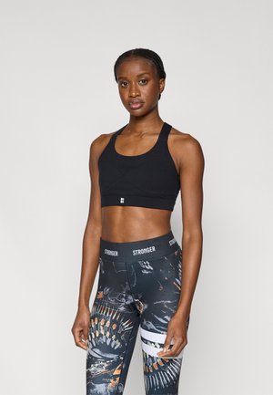 POWER MEDIUM SUPPORT BRA - Sports-BH'er med medium støtte - black