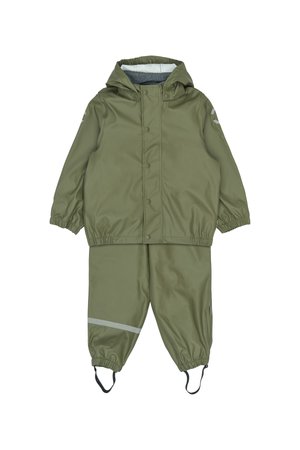 SET - Regenanzug - dusty olive