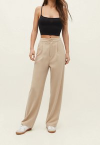 Stradivarius Broek - brown