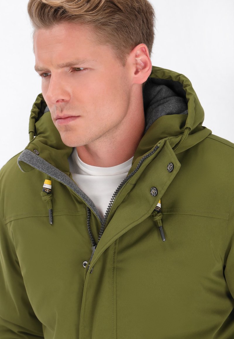 Schmuddelwedda Winterjacke Oliv Schmuddelwedda Herren Winterparka
