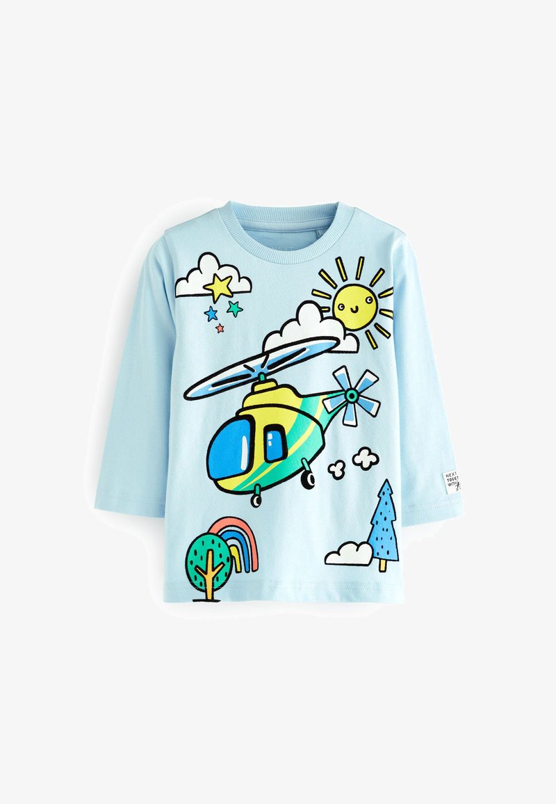 Next CHARACTER STANDARD - Langærmet T-shirt - blue helicopter