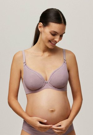 Sujetador con aros - lila