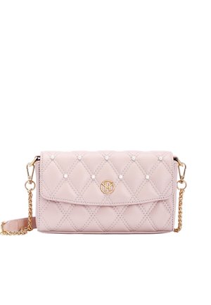 PEARL QUILTED - Cross body bag - rosa