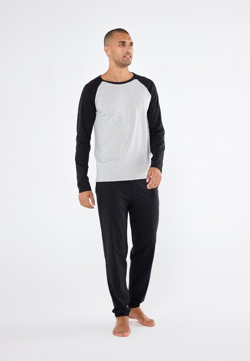 Pier One Pyjama - light grey/black