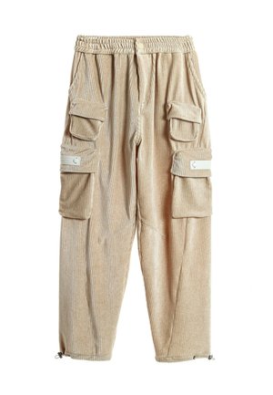 Pantalones cargo - beige