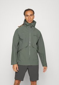 Jack Wolfskin DISKOVERA  - Hardshell-jas - gecko green